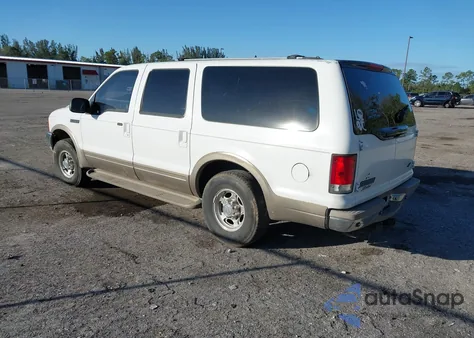 2000 Ford Excursion Limited z USA, uszkodzony, nr VIN 1FMNU42S0YEE35921